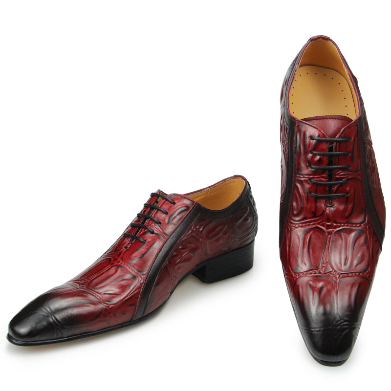 Chaussures d'Affaires de Luxe pour Hommes - Modèle Oxford en Cuir de Vache Véritable – Image 5