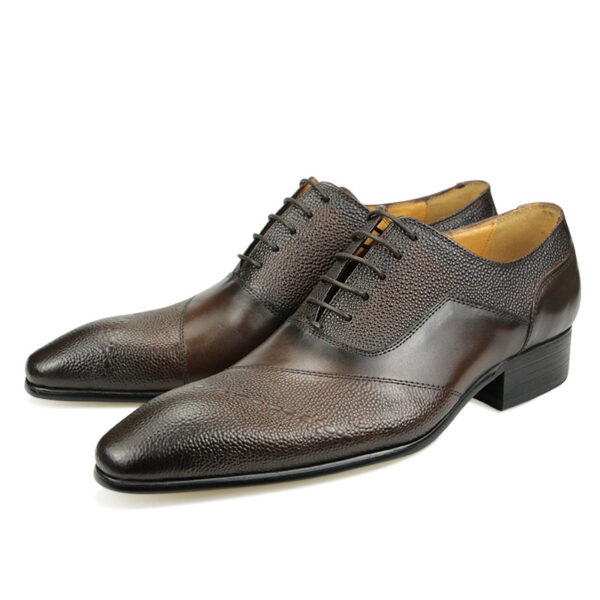 Chaussures Oxford de Luxe en Cuir - Modèle Richelieu – Image 2