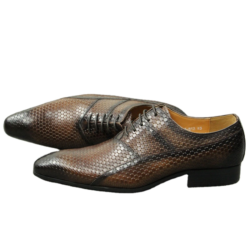 Chaussures Oxford pour hommes - Style britannique rétro, tendance – Image 2