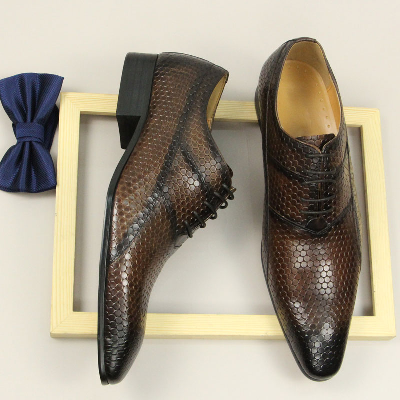 Chaussures Oxford pour hommes - Style britannique rétro, tendance – Image 5