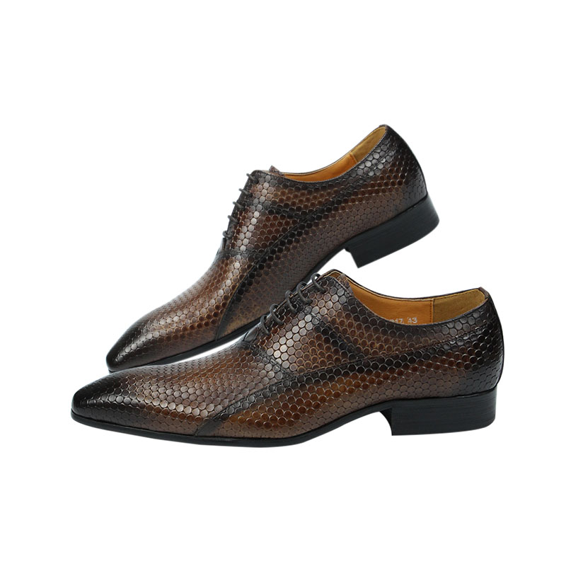 Chaussures Oxford pour hommes - Style britannique rétro, tendance – Image 6