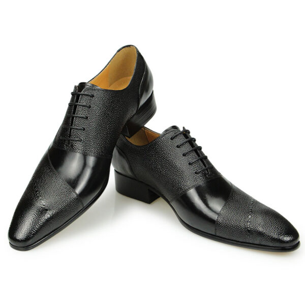 Chaussures Oxford de Luxe en Cuir - Modèle Richelieu – Image 3