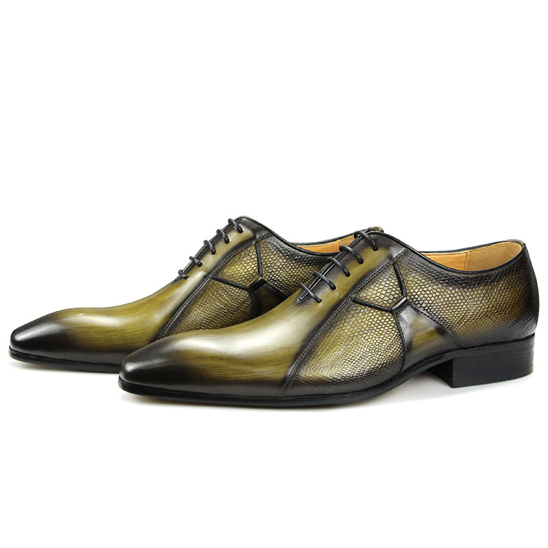 Chaussures Oxford décontractées pour hommes - Style britannique – Image 3