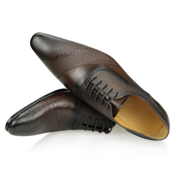 Chaussures Oxford de Luxe en Cuir - Modèle Richelieu – Image 5