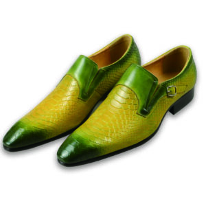 Mocassins à enfiler faits à la main de haute qualité pour hommes - Boucle personnalisée