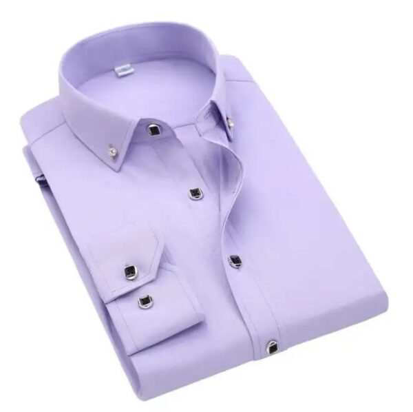 Chemises hommes en coton – Image 3