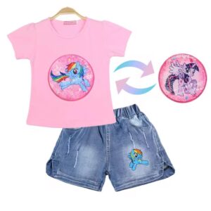 Haut + culotte fille