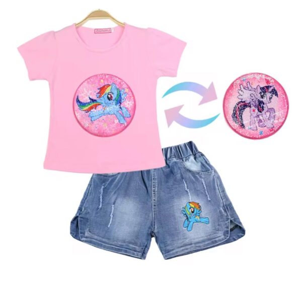 Haut + culotte fille