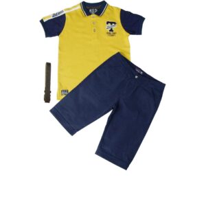 T-shirt+ culotte jeans garçon
