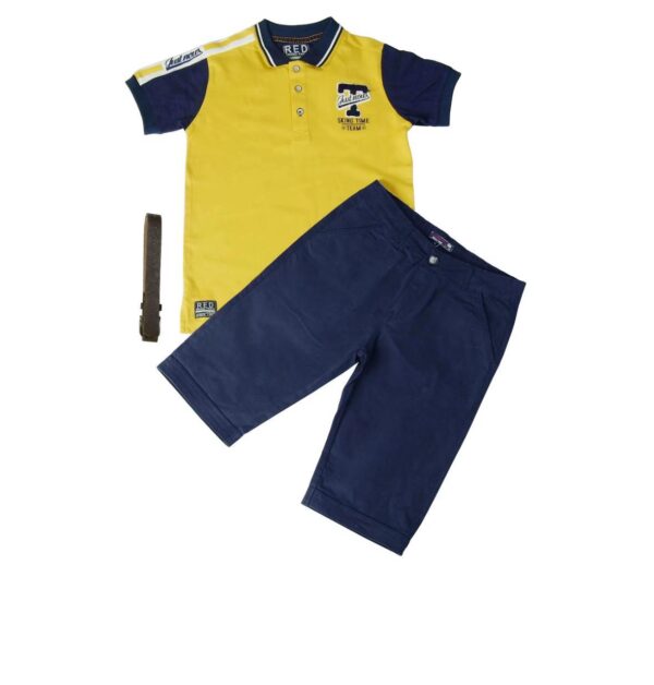 T-shirt+ culotte jeans garçon