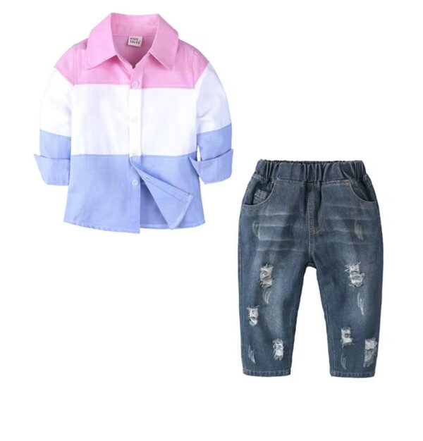 Chemise et jeans enfant