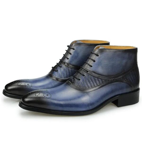 Bottes de rinçage en cuir