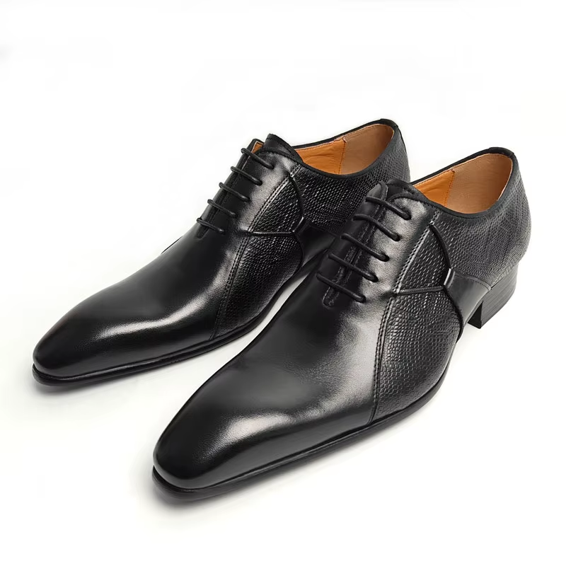 Chaussures Oxford décontractées pour hommes - Style britannique – Image 2
